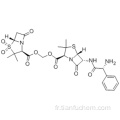 Acide 4-thia-1-azabicyclo [3.2.0] heptane-2-carboxylique, 6 - [[(2R) -2-amino-2-phénylacétyl] amino] -3,3-diméthyl-7-oxo -, [[ [(2S, 5R) -3,3-diméthyl-4,4-dioxido-7-oxo-4-thia-1-azabicyclo [3.2.0] hept-2-yl] carbonyl] oxy] méthylester, (57187709, 2S, 5R, 